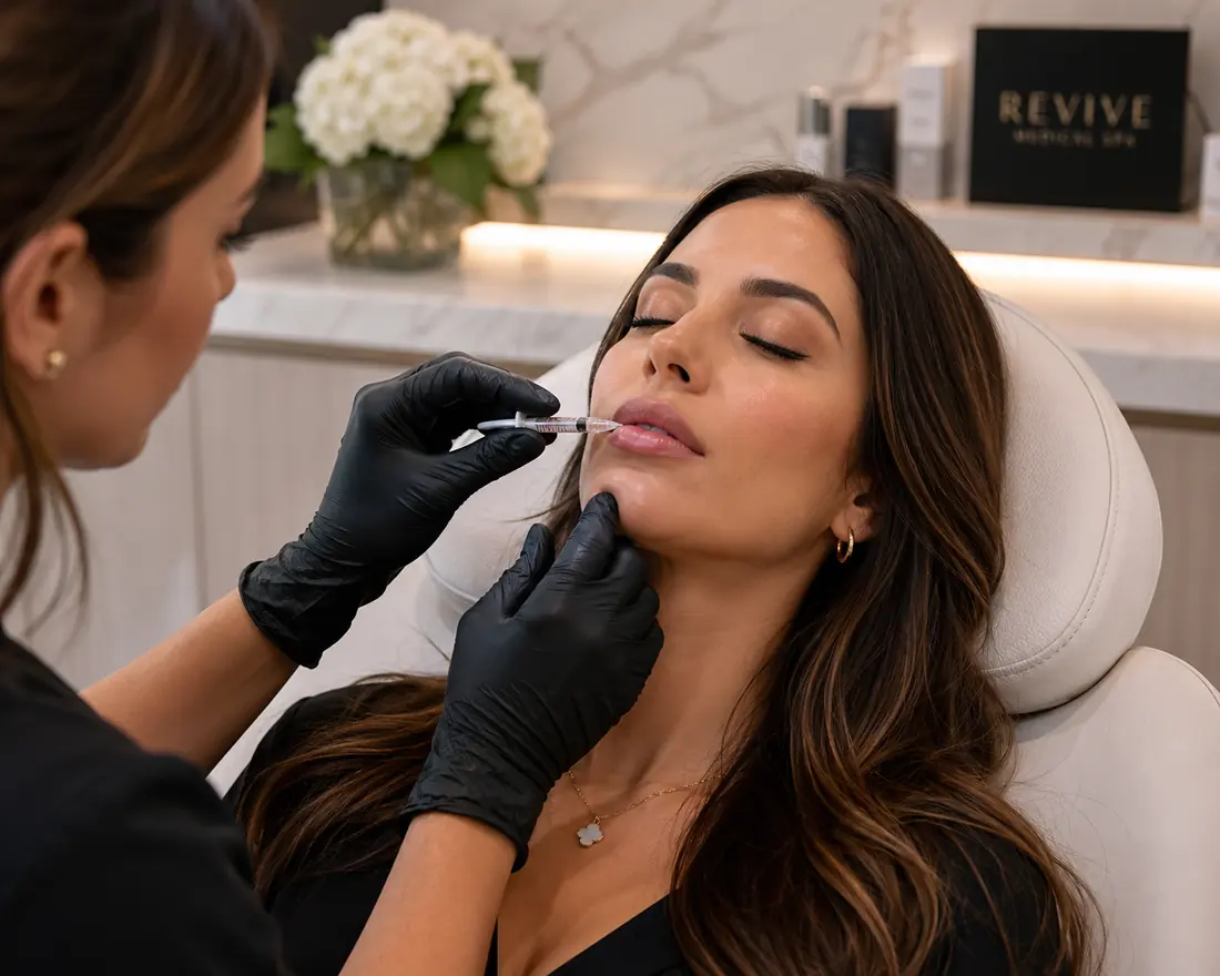Lip filler consultation on the Main Line at Bala Better Health MedSpa