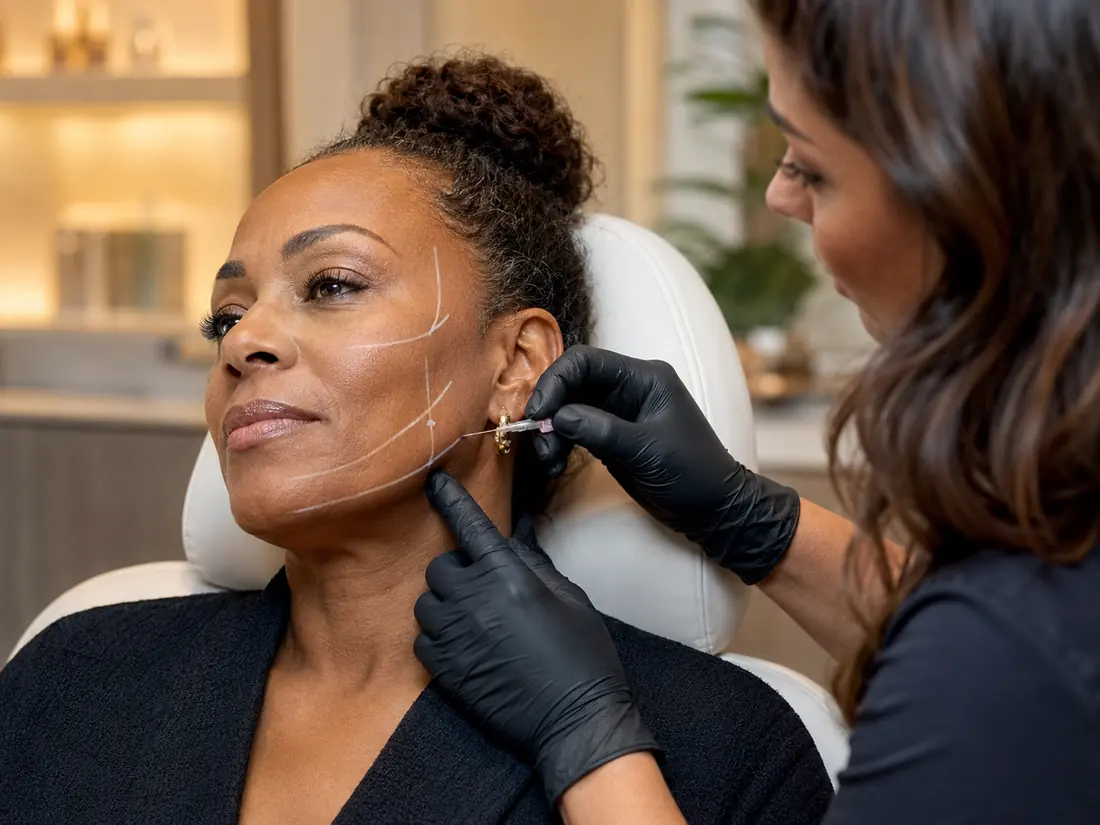 PDO thread lift consultation for jawline and facial contour at Bala Better Health MedSpa near Philadelphia