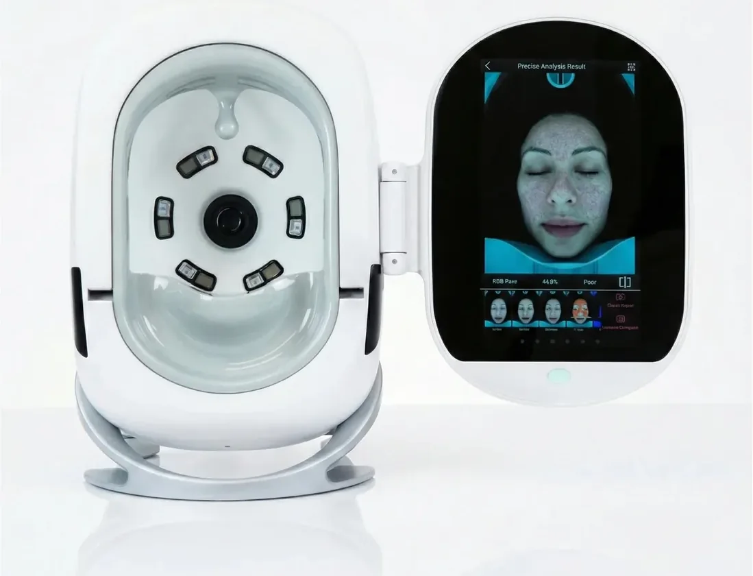 Zemits VeraFace Skin Analyzer System used for skin analysis consultations at Bala Better Health MedSpa near Philadelphia